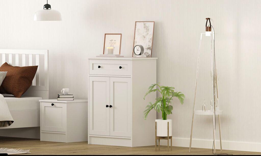 Комода Hanah Home Rb-168-04, 70x100x40 см, бела