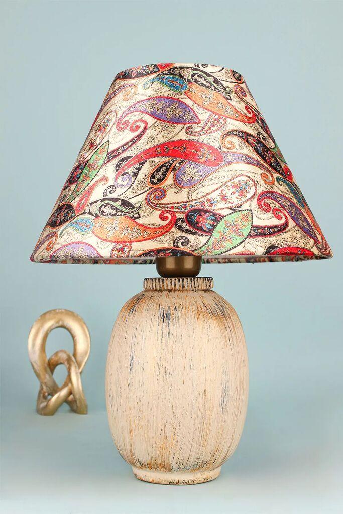 Столна ламба Opviq BK037, шарена