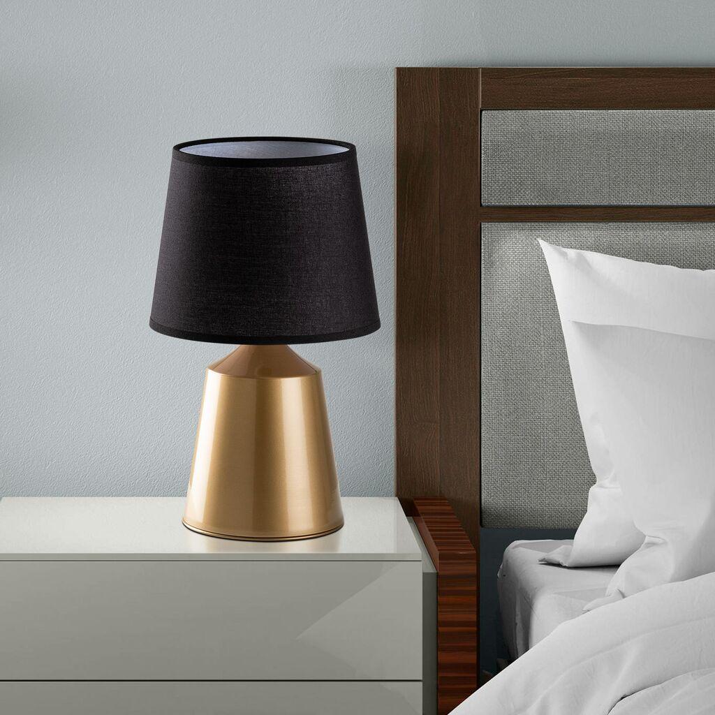 Столна ламба Opviq Drop-15494, златно-црна