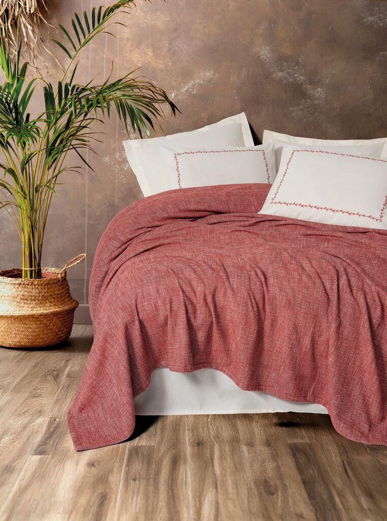 Комплет постелнина L'essentiel Maison Loom, 240x230 cm, Црвена