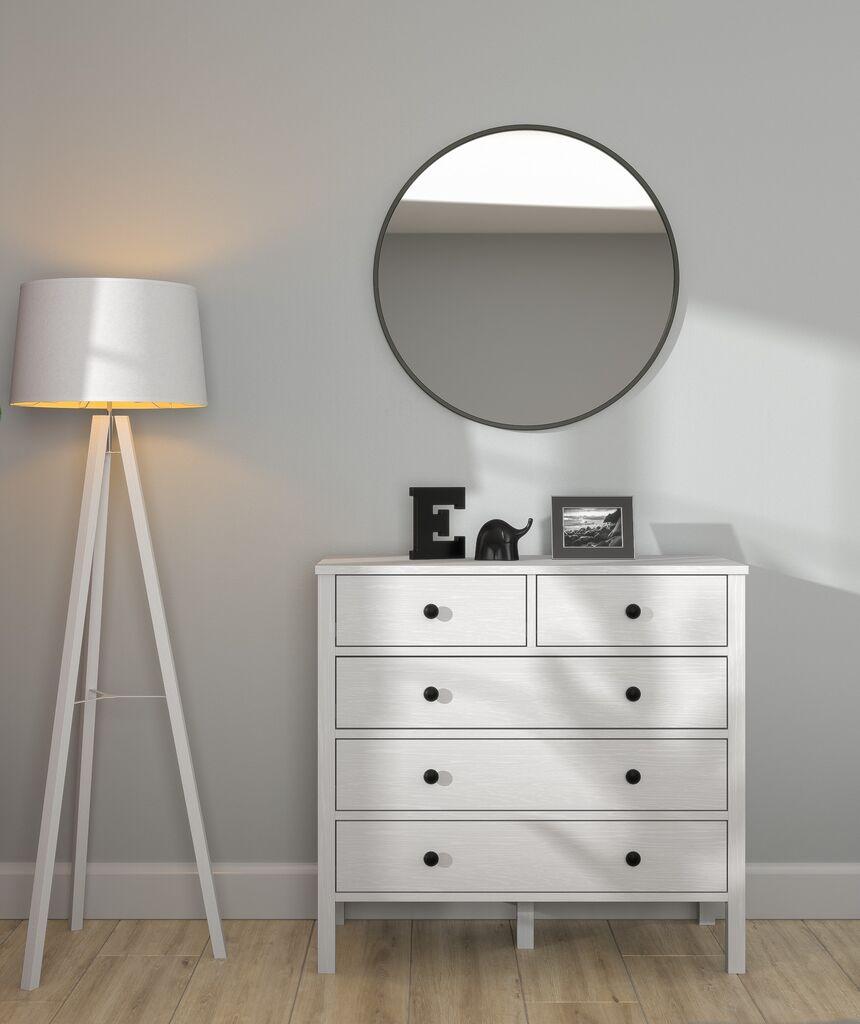 Комода Hanah Home FRN-20061, 90x85x40 см, бела