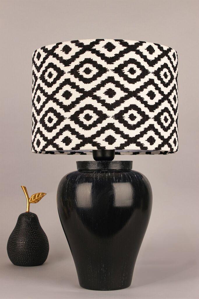 Столна ламба Opviq BK102, црно-бела