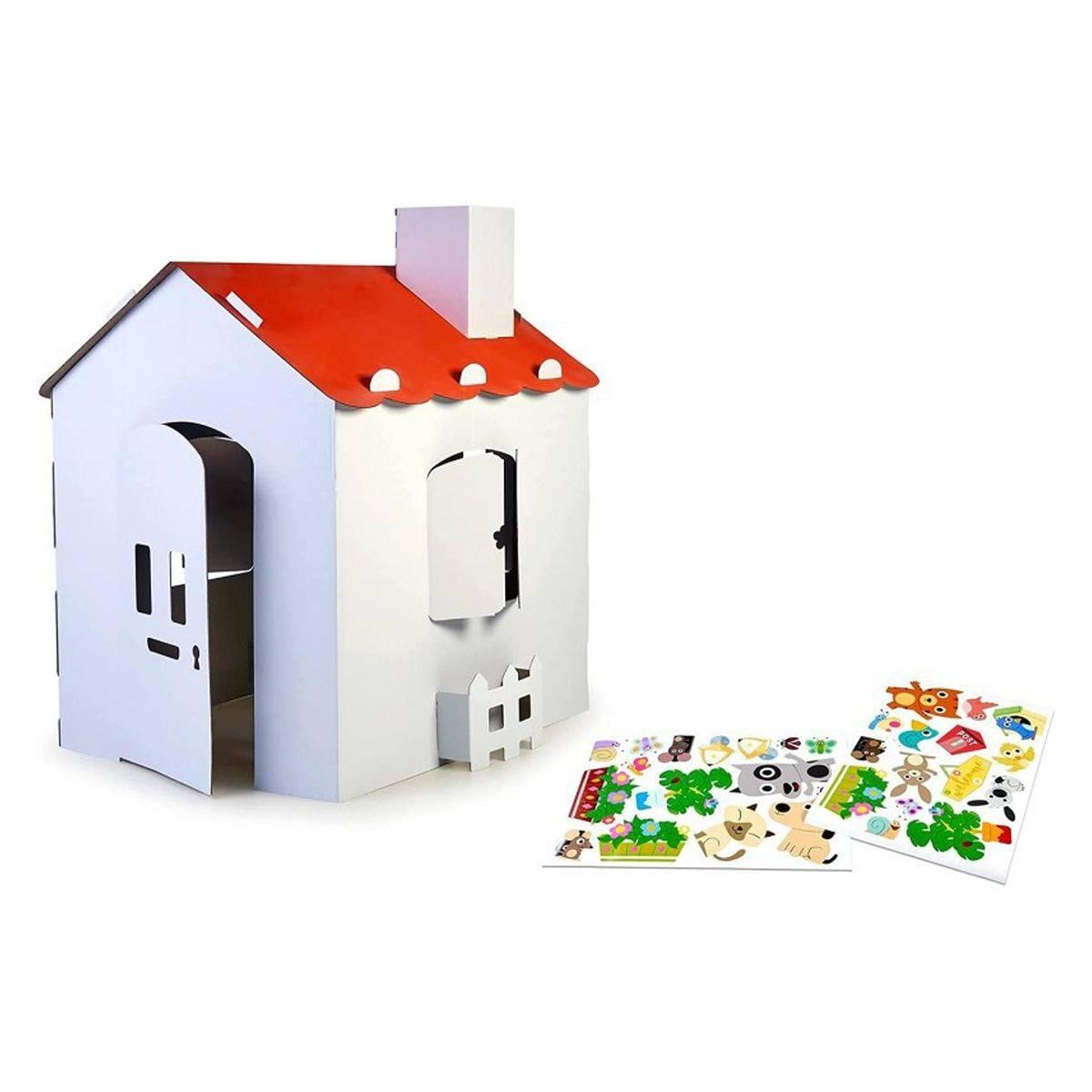 FEBER Feber Картонска Куќа - Обои Ме, Со Налепници Feb06000