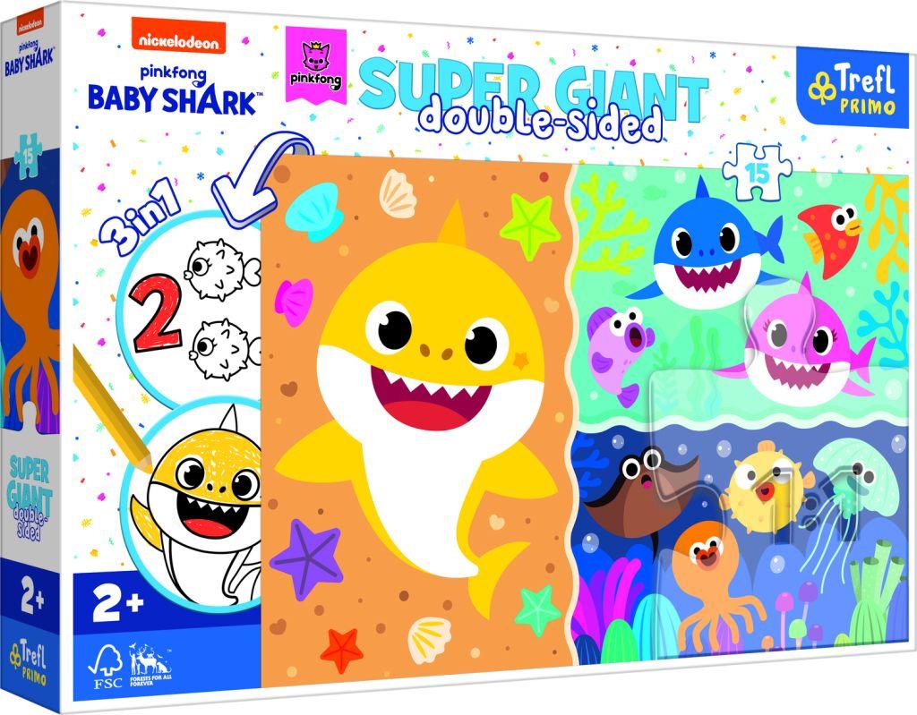 TREFL Сложувалка "15 Гигант“ -Мала Ајкула