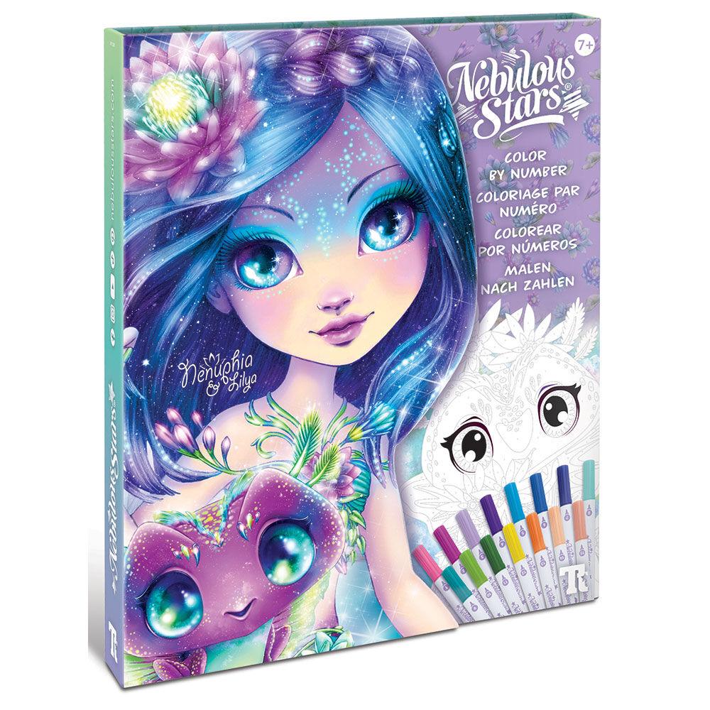 NEBULOUS STARS Книга за боење - Боење по број Ненуфија