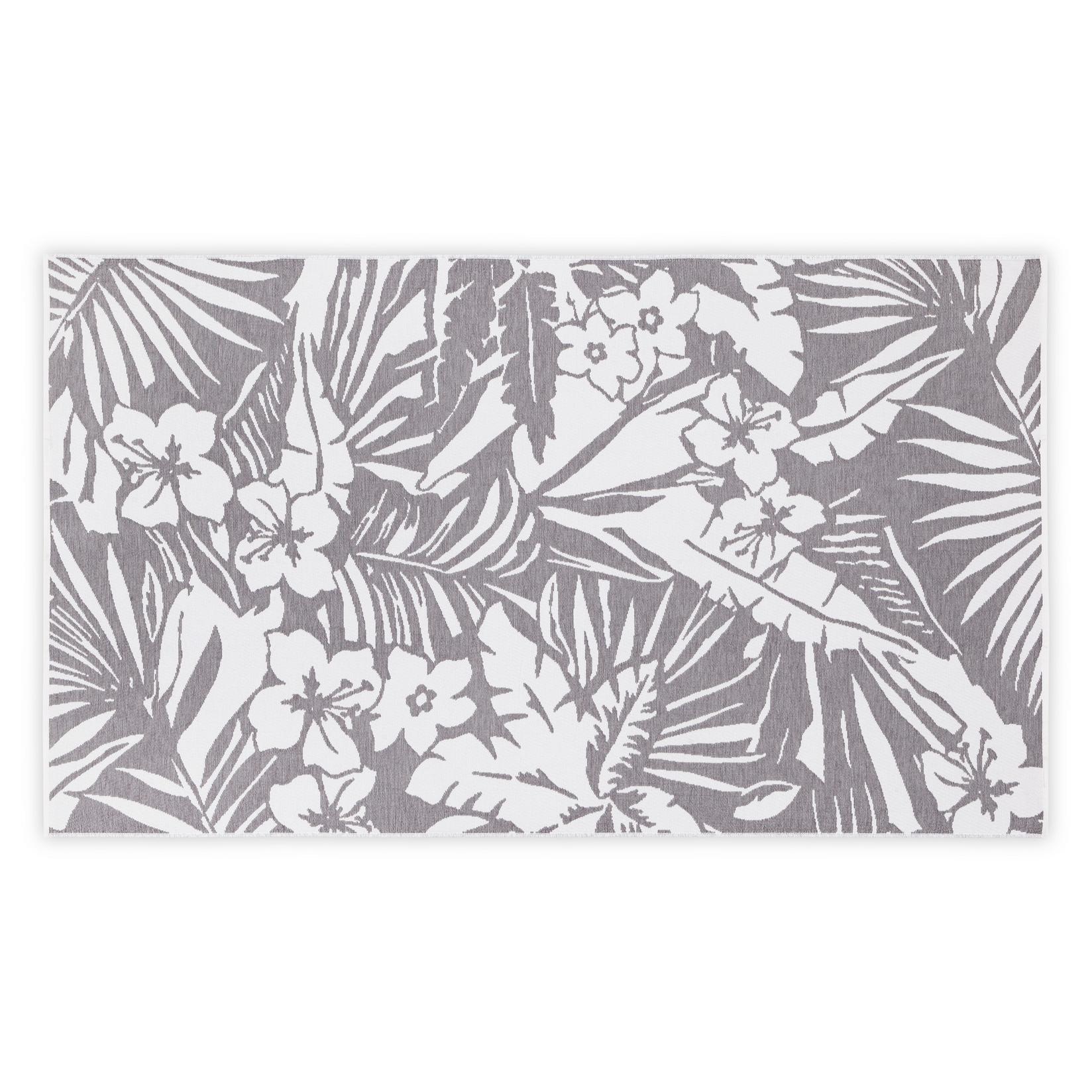 L'essentiel Maison пешкир за плажа 100x180cm сиво-бело