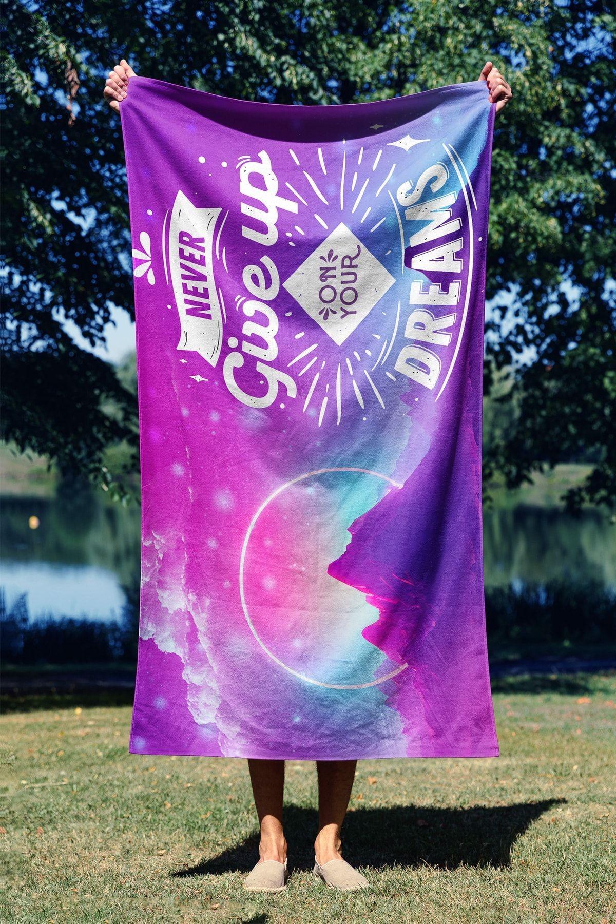 L'essentiel Maison Пешкир за плажа 70x130cm Шарена