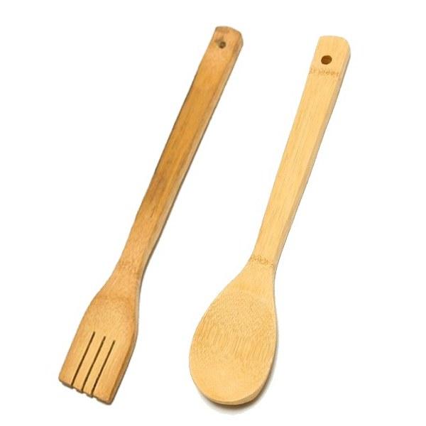 HOME IDEA Кујнски Прибор од Бамбус (сет 2)