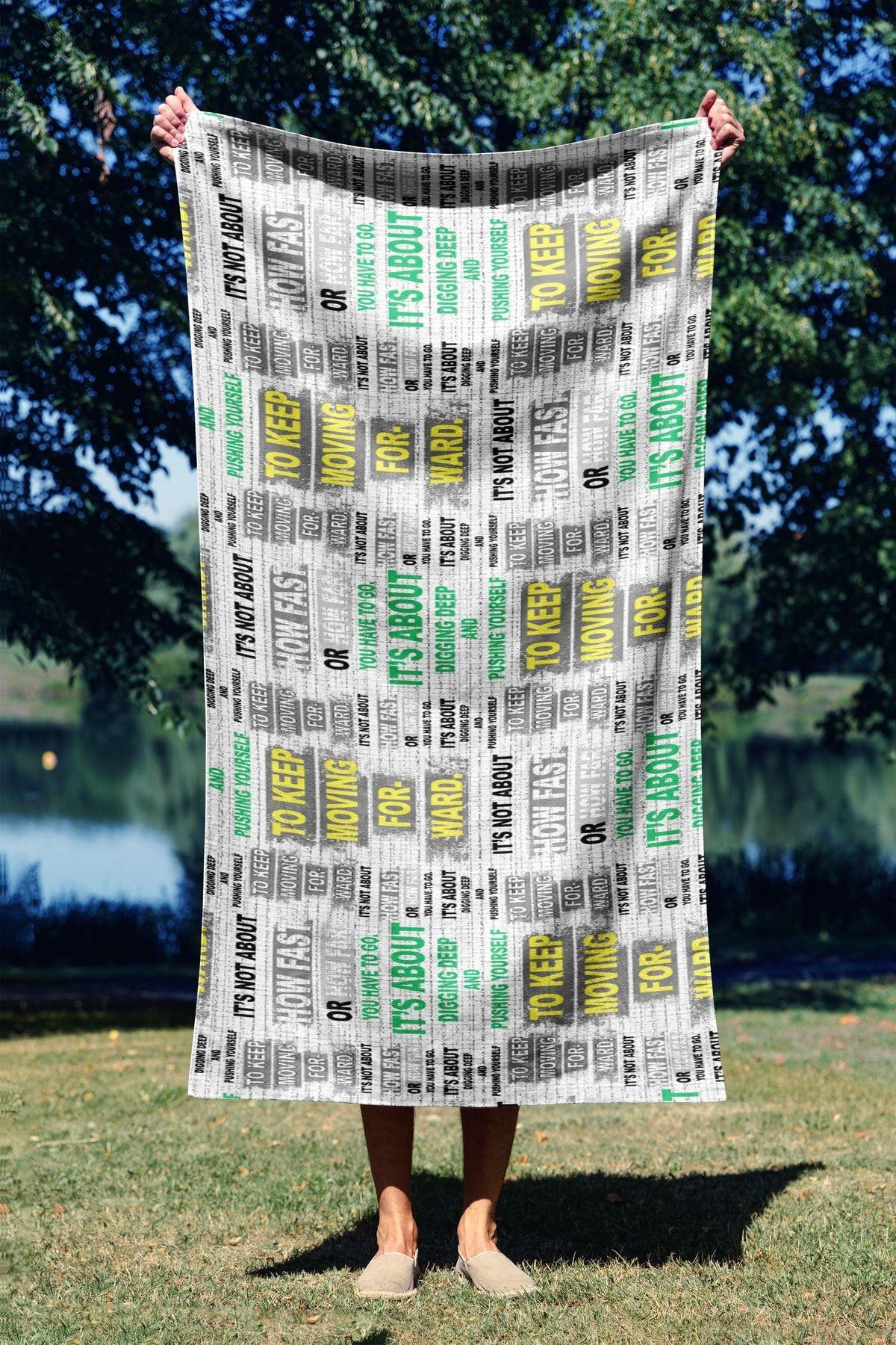 L'essentiel Maison Пешкир за плажа 90x150cm Шарена