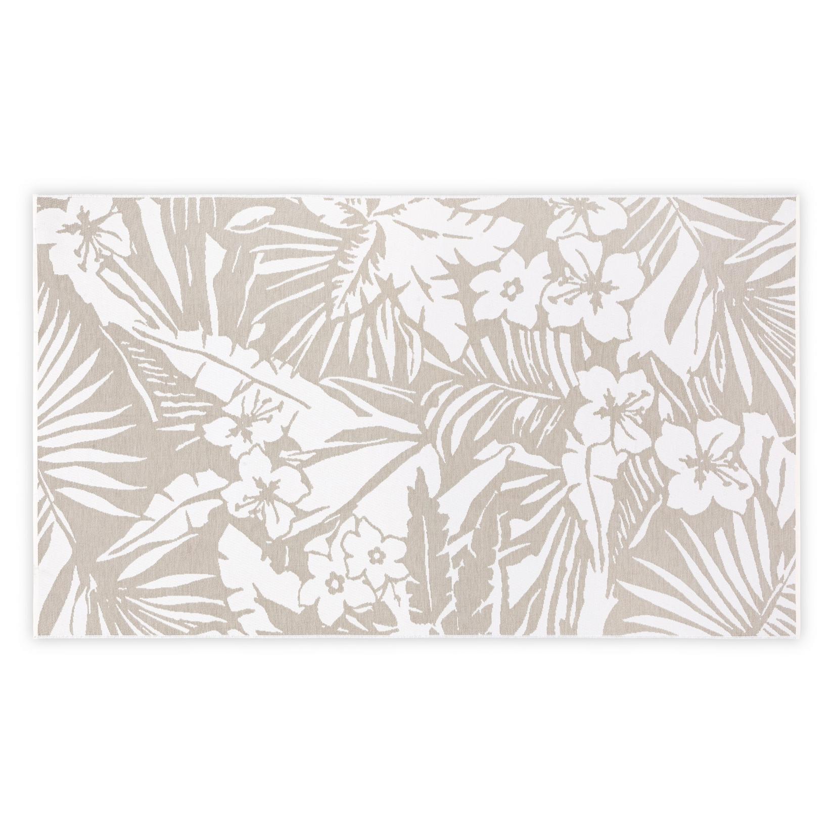 Пешкир за плажа L'essentiel Maison 100x180 см светло кафеава-бела