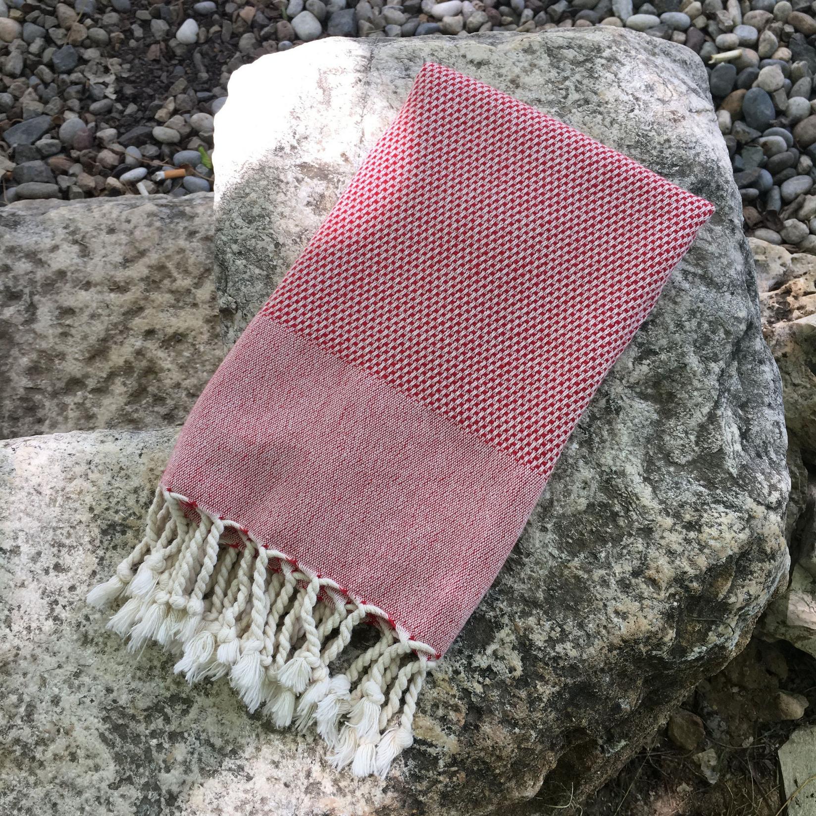 L'essentiel Maison пешкир за плажа 60x110cm Црвен