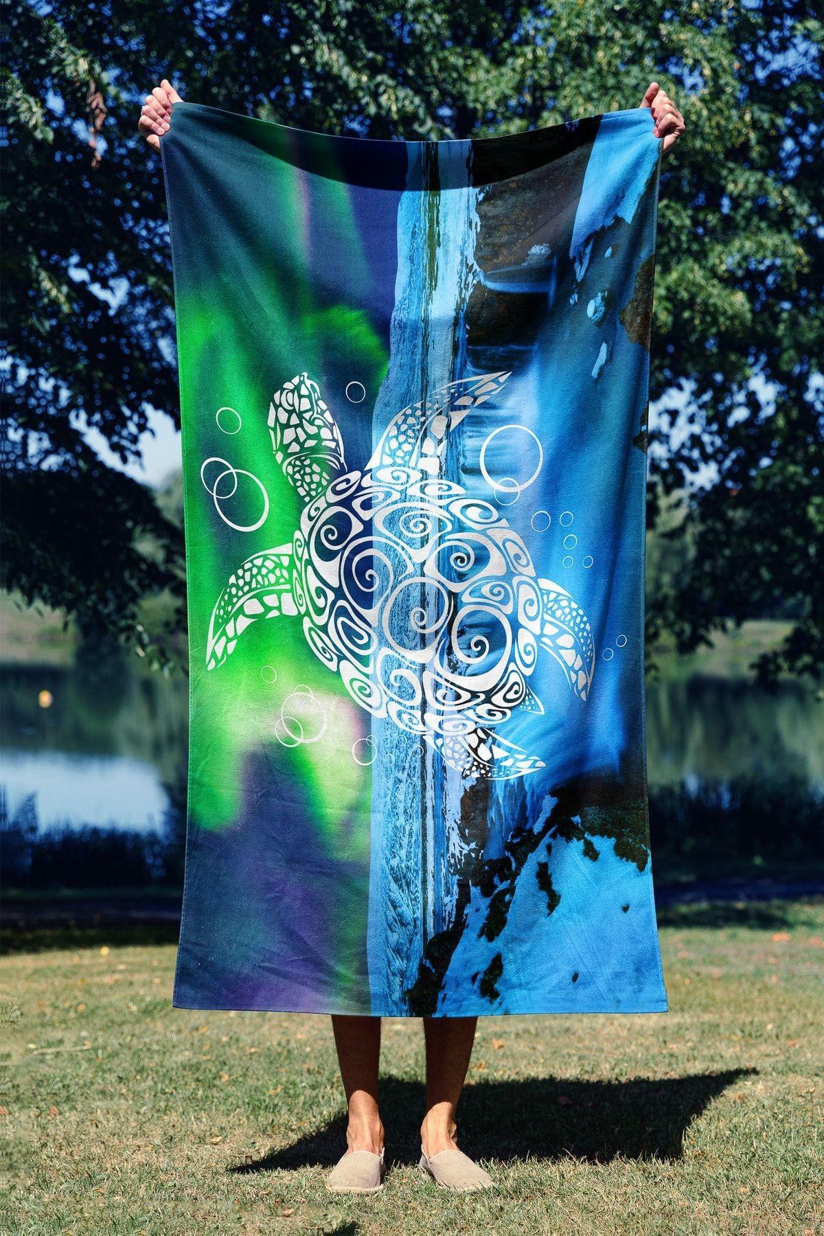 L'essentiel Maison Пешкир за плажа 70x130cm Шарена