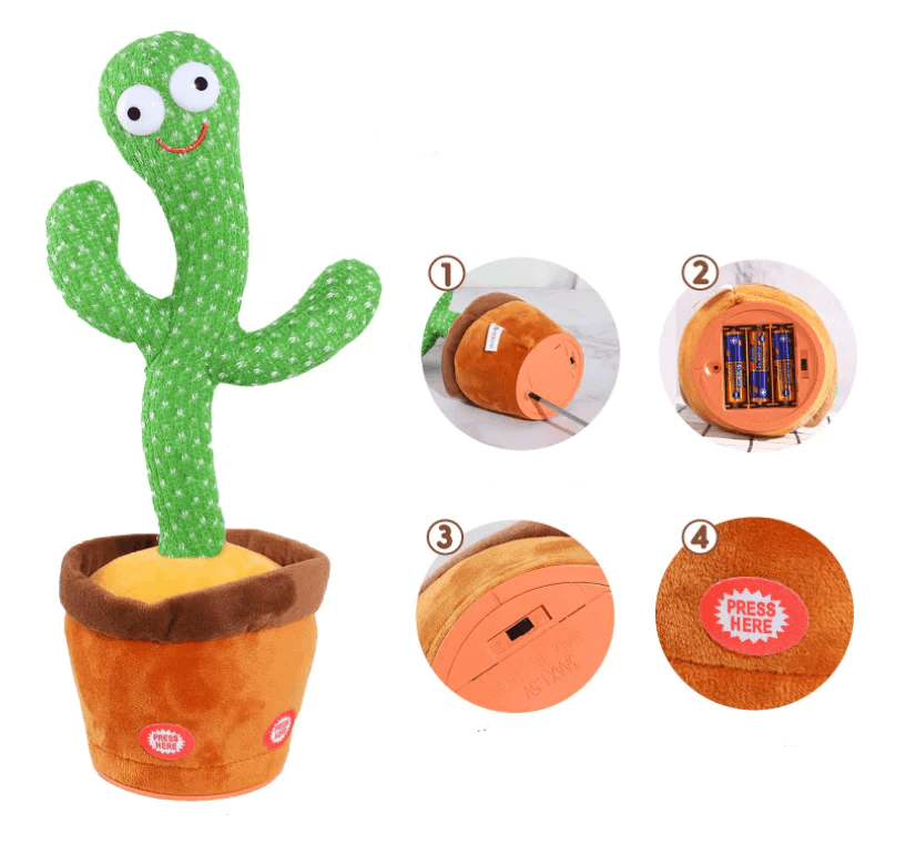 KINDERLINO Детска играчка Dancing cactus