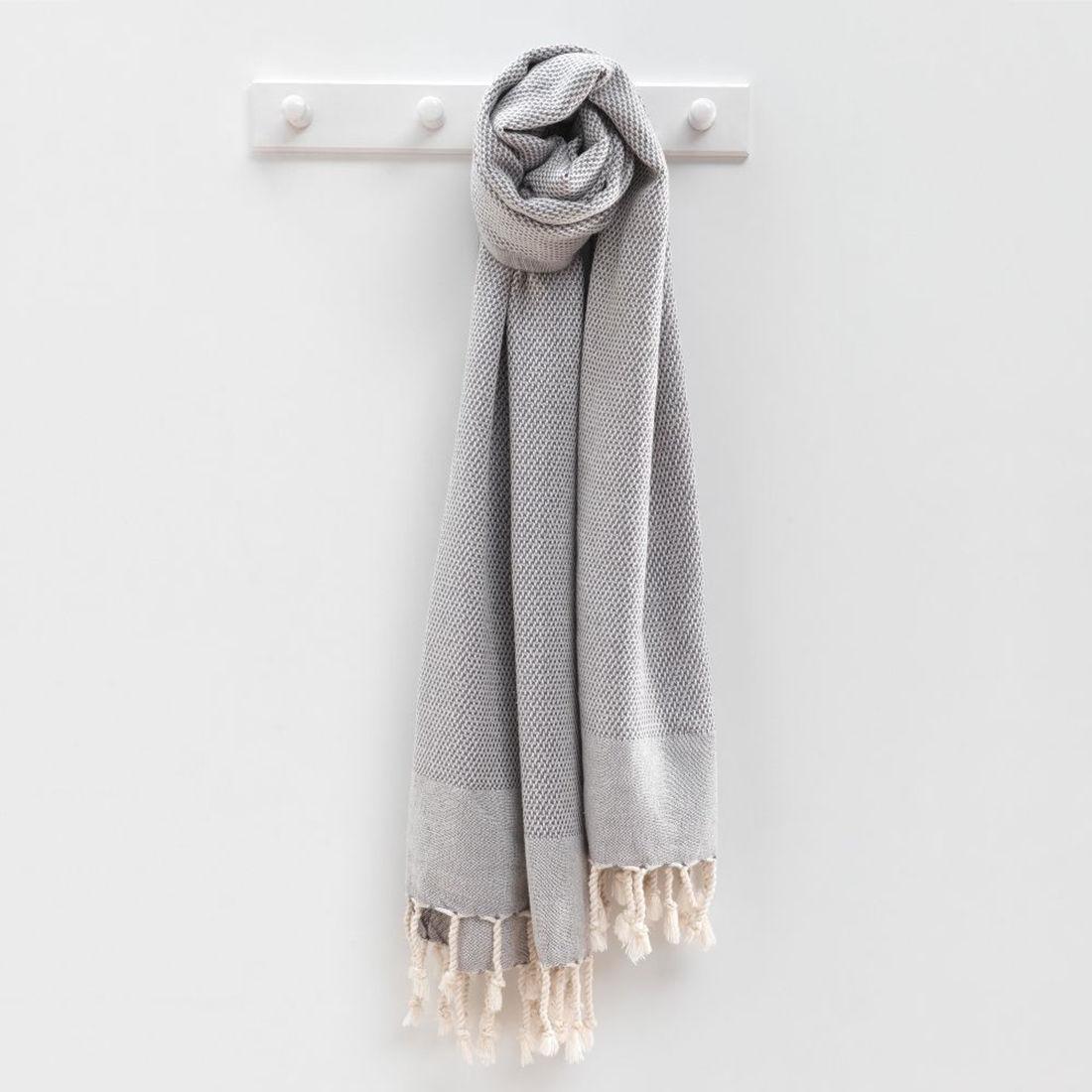 Пешкир за плажа L'essentiel Maison 90x175cm Антрацит