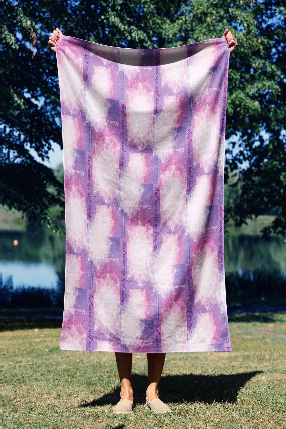 L'essentiel Maison Пешкир за плажа 70x130cm Шарена