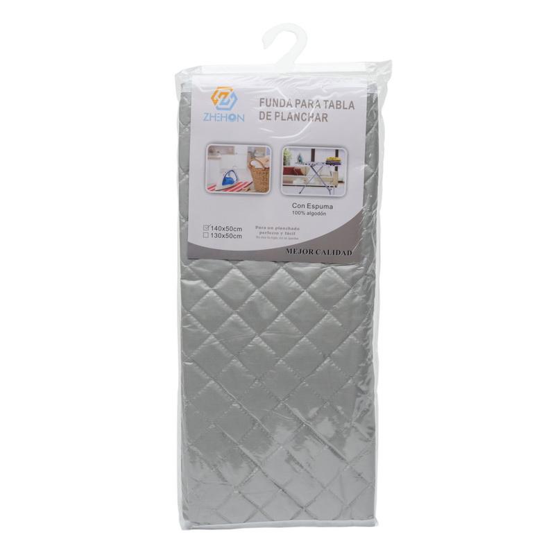 HOME IDEA Сребрена Подлога за Даска за Пеглање - 140х50cm