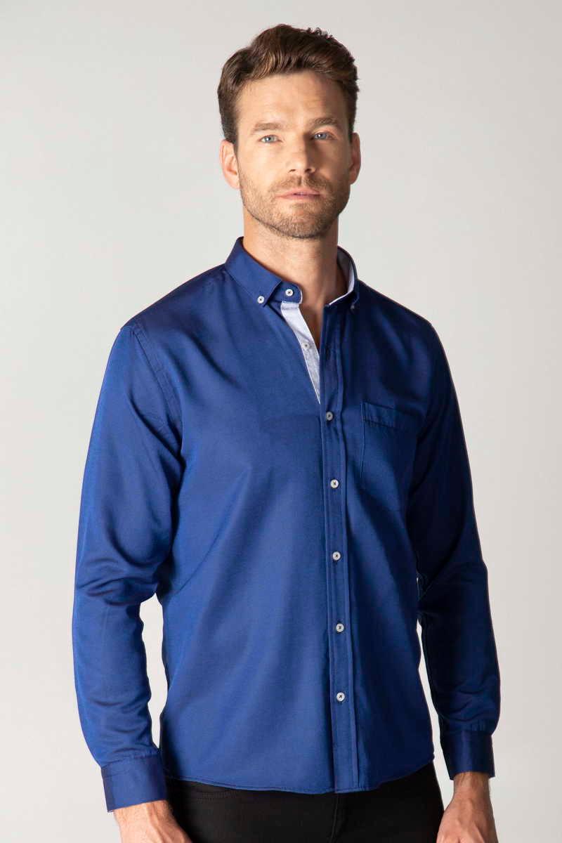 TUDORS Classic Fit - Comfort Fit Shirt Sax Blue