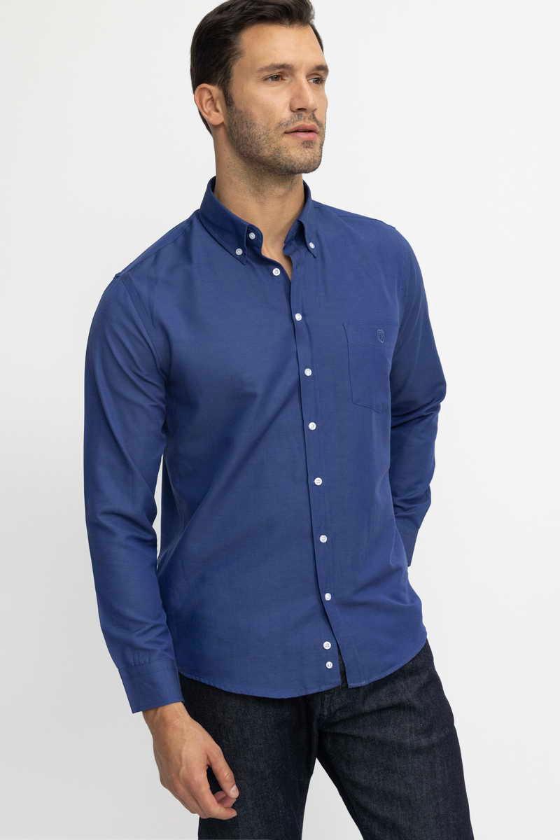TUDORS Classic Fit - Comfort Fit Shirt Indigo