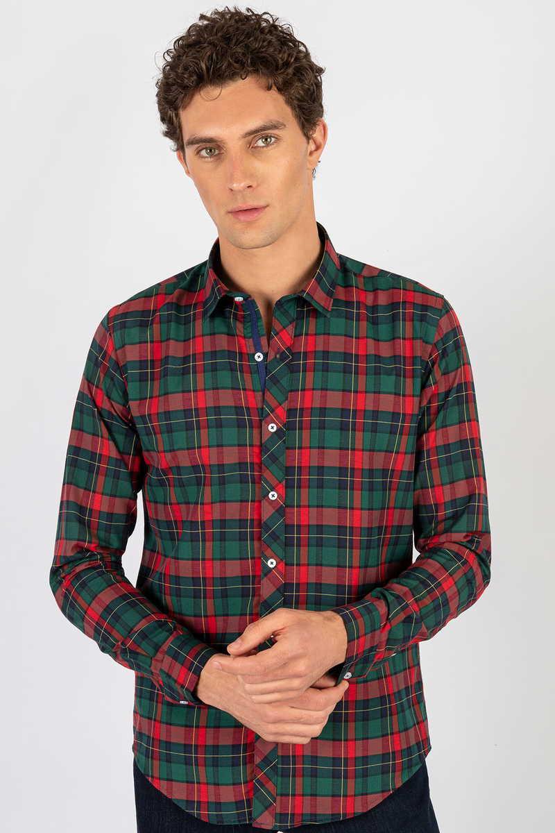 ТУДОРС Слим фит кошула