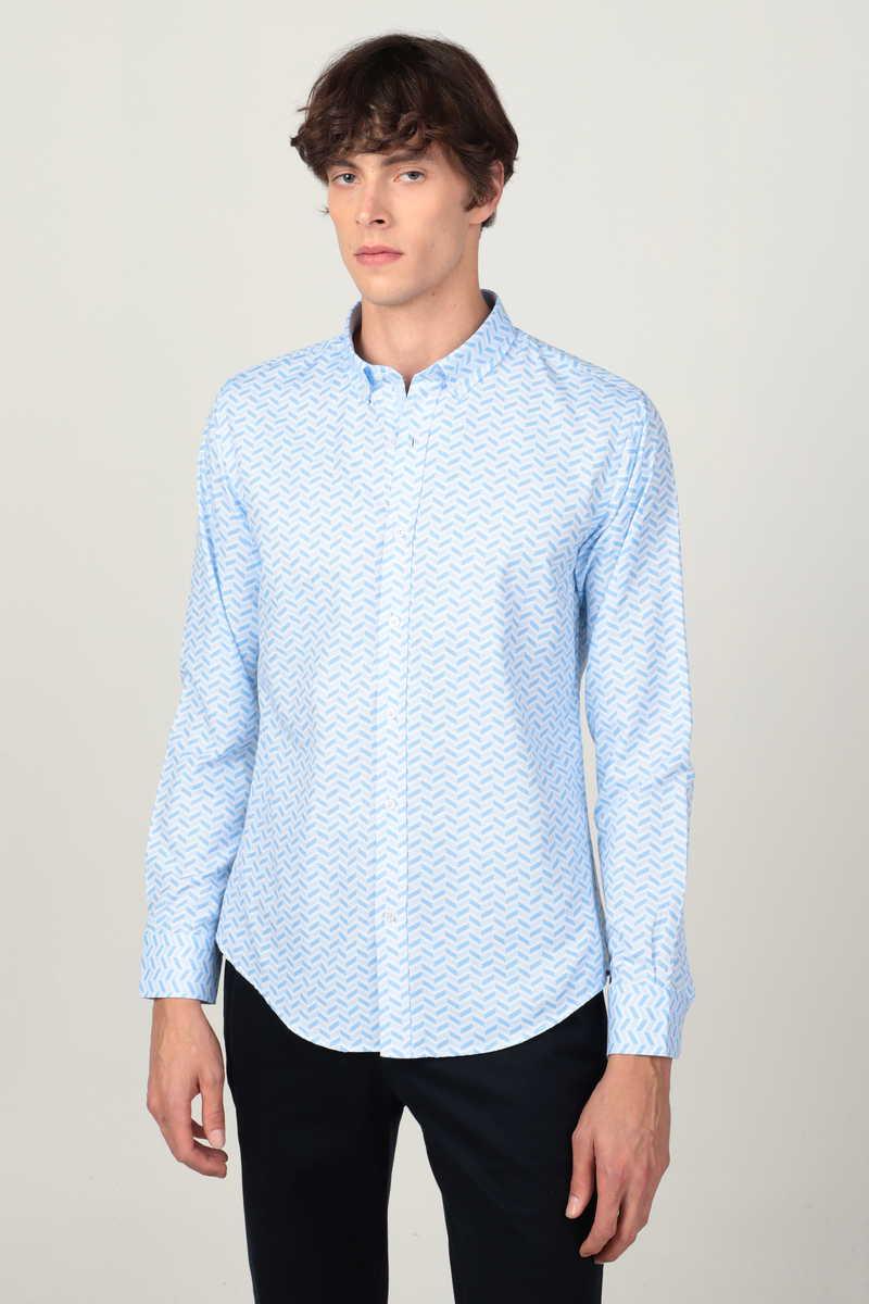 ТУДОРС Слим фит кошула