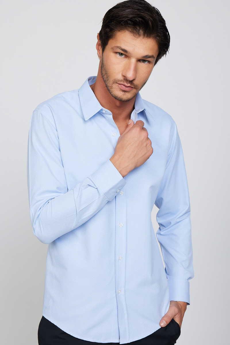 TUDORS Модерна - тенка кошула сина