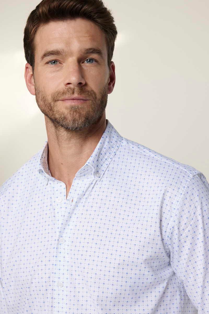 TUDORS Classic Fit - Comfort Fit кошула Бела