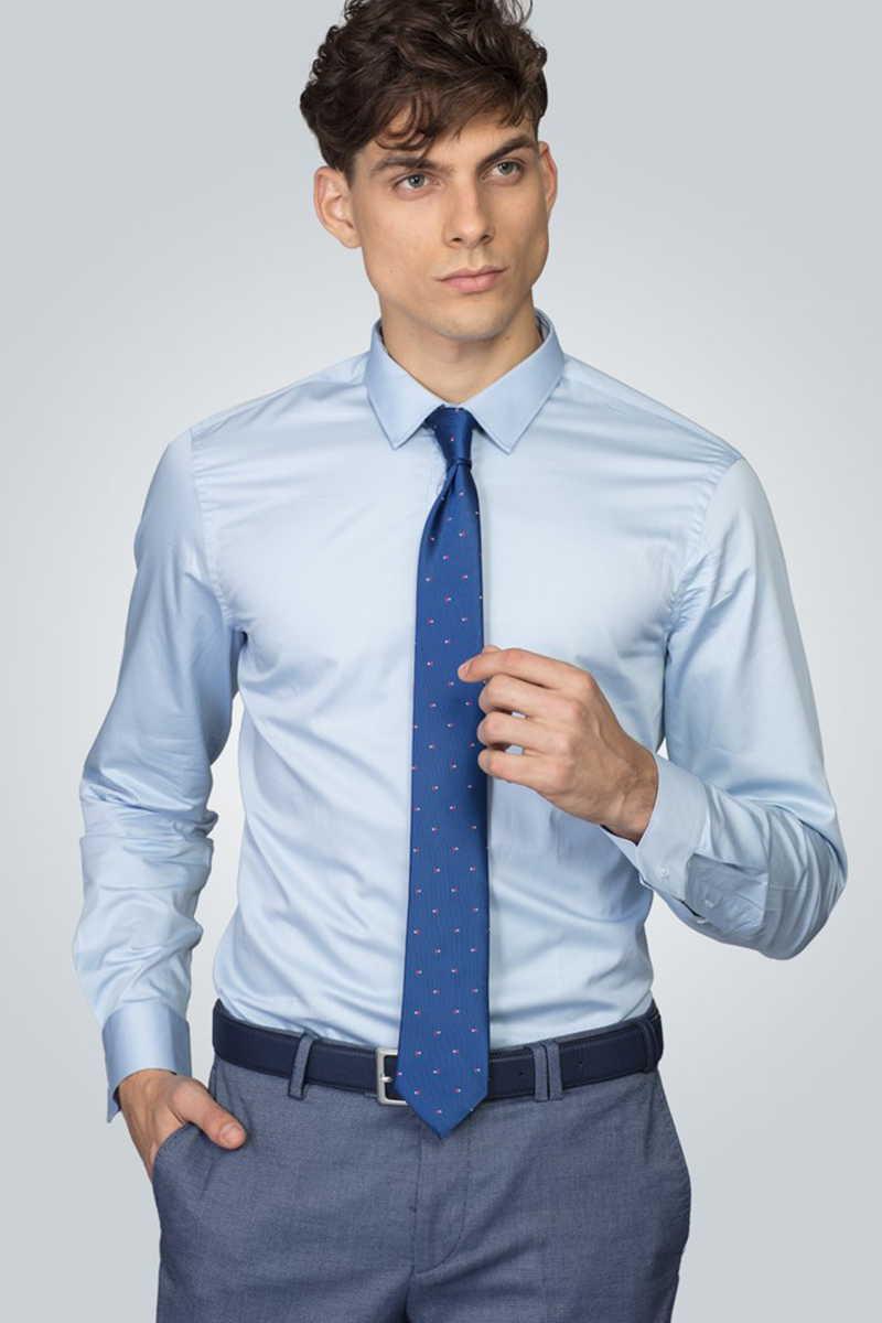 TUDORS Слим фит кошула сина