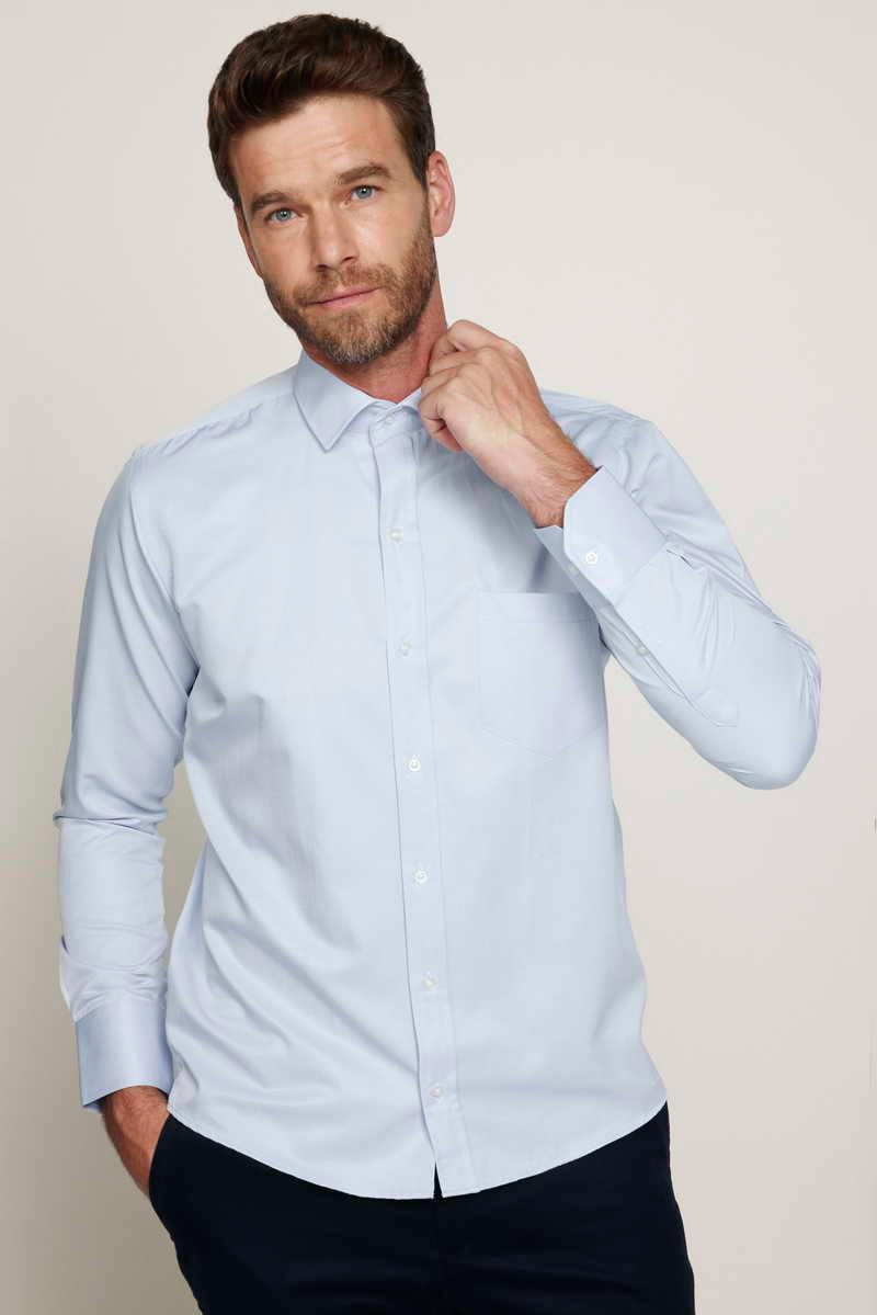 TUDORS Classic Fit - Comfort Fit кошула сина