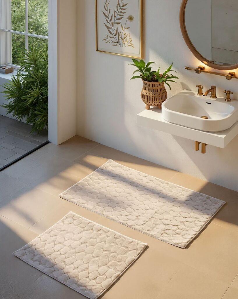 L'essentiel Maison Сет патосници за бања Rabbit, 2 дела, Беж