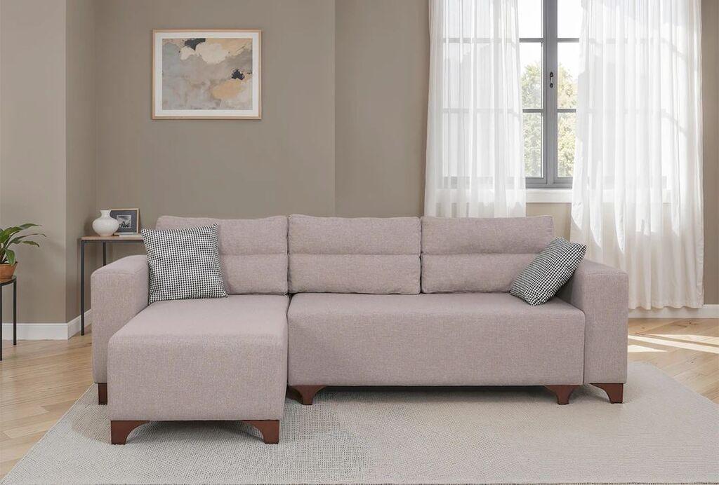 Аголна гарнитура на расклопување Atelier del Sofa Tloft Mini, 260 x 160 см, антрацит