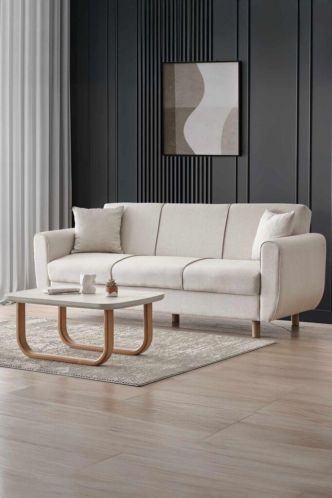 Atelier del Sofa Flavia расклоплива софа, 214 см, беж