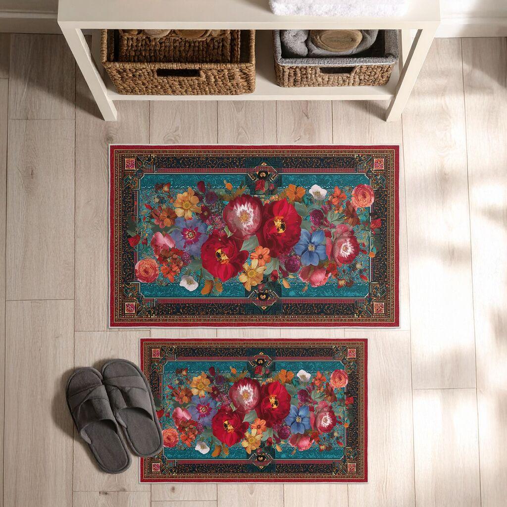 L'essentiel Maison Комплет патосници за бања Asr08, 2 дела, Сина