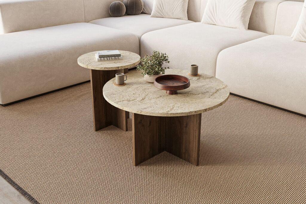 Маса Hanah Home Club 2 во 1 приватна, беж