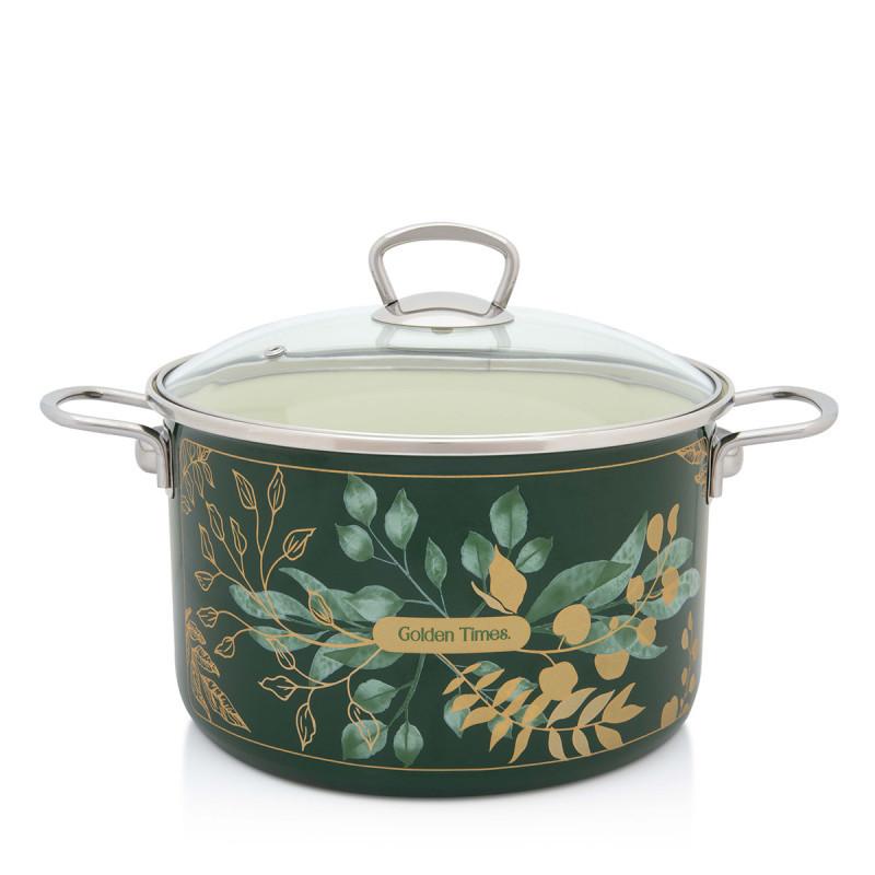METALAC Тенџере со капак Golden times 24цм/6,75л