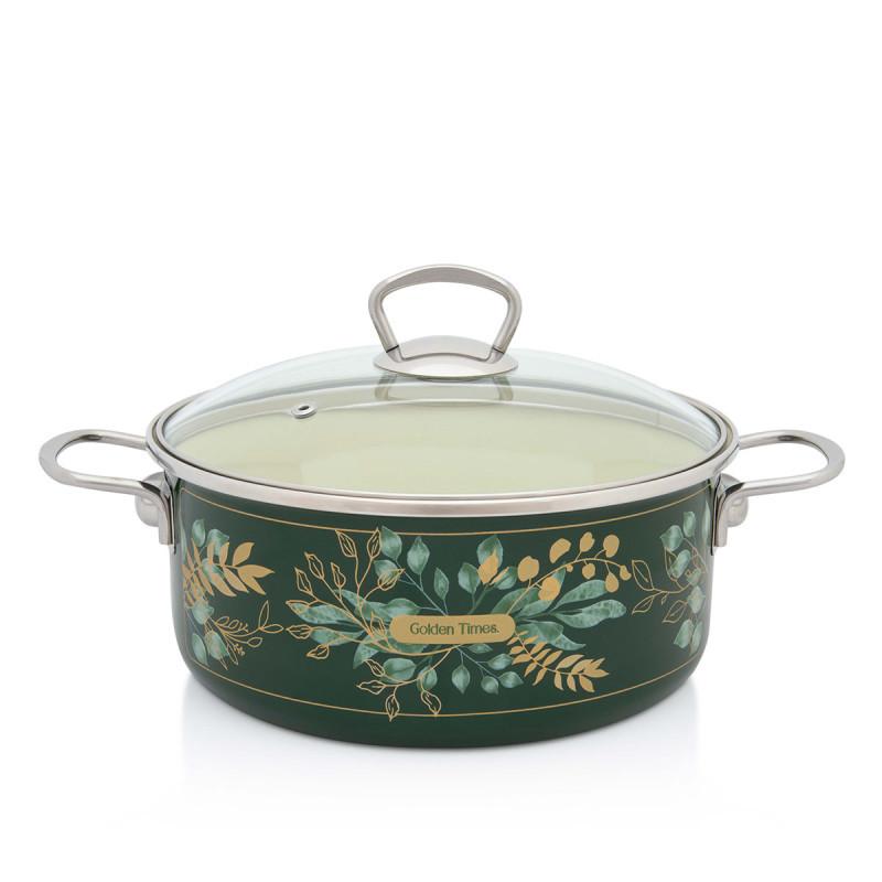 METALAC Тенџере со капак GOLDEN TIMES 24цм/4,75л