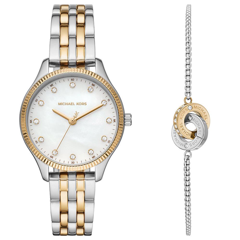 Michael Kors Сет Женски часовник со алка MK1026