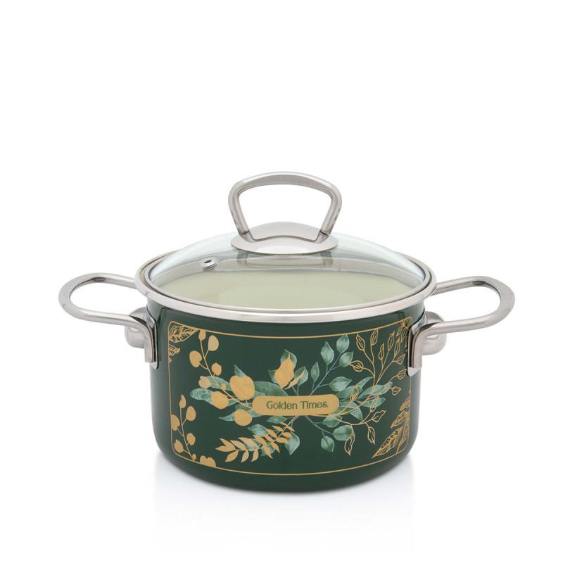 METALAC Тенџере со капак Golden times 16цм/2л