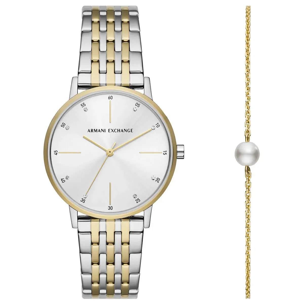 Ax Сет Женски часовник со алка AX7156SET