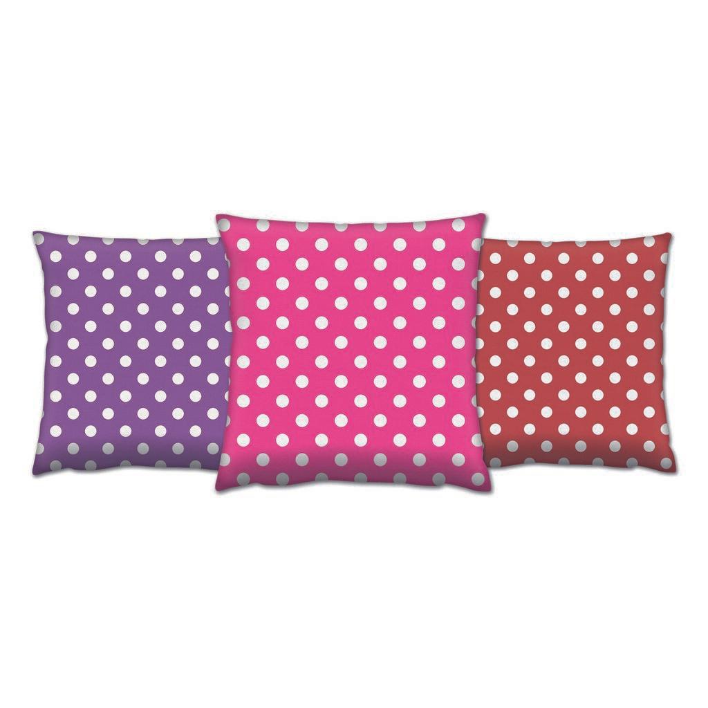 Комплет од 3 перници Aberto Design 43x43cm Шарени