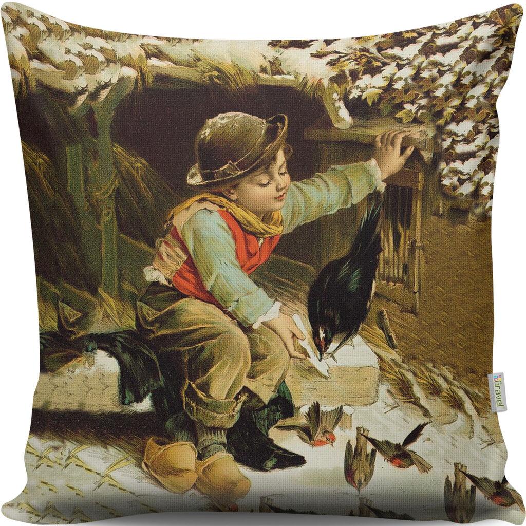 Перница Аберто Дизајн 43x43см во боја