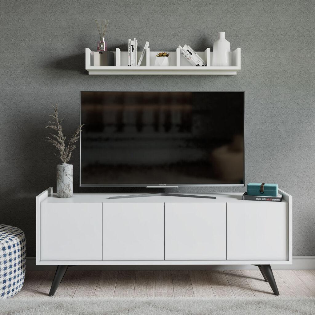 Комода Hanah Home Siena 150x40x76 см бела