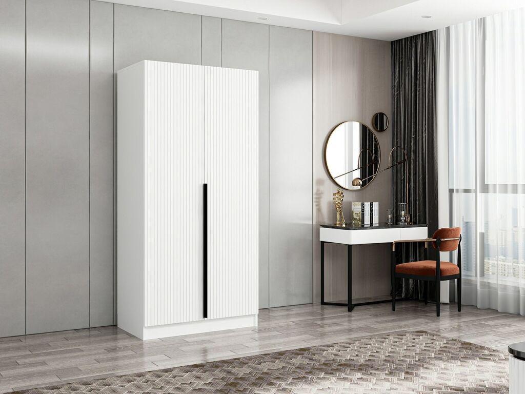 Гардеробер Hanah Home Кале 90x210x52 см Бела