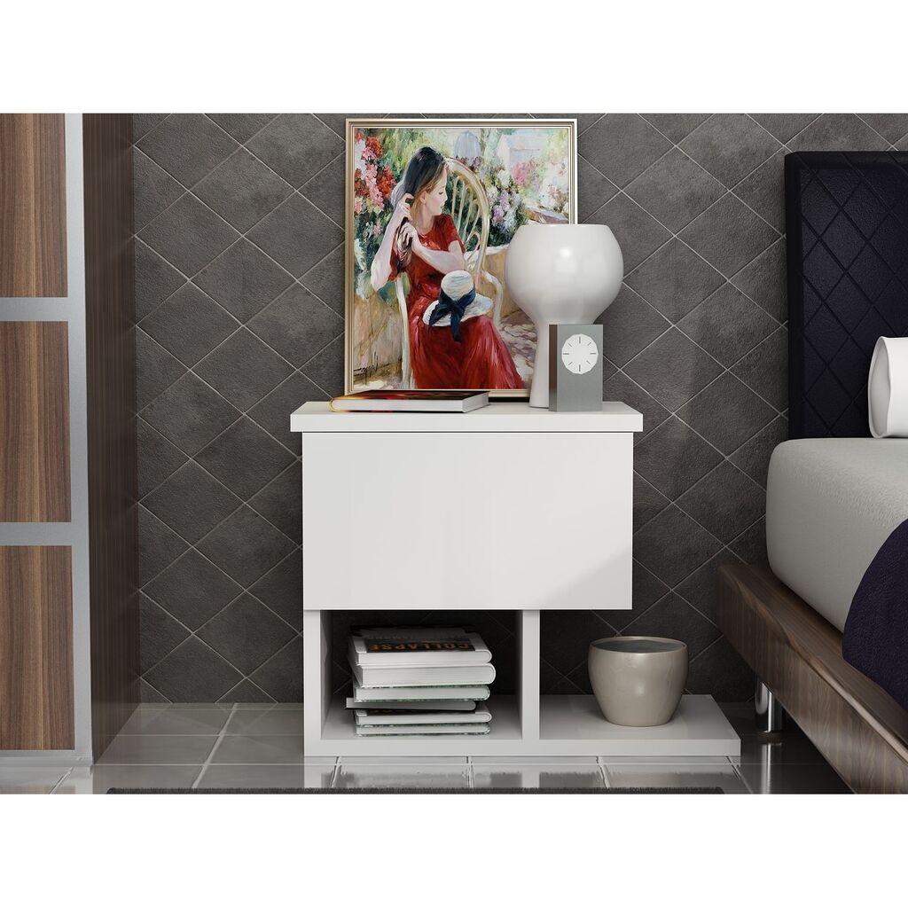 Комода за маса Hanah Home Side Yasso, бела