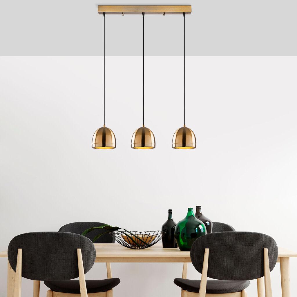 Opviq Luster Mugo-10669, 62x17x110 cm, 3xE27, IP20, Бакарни бои