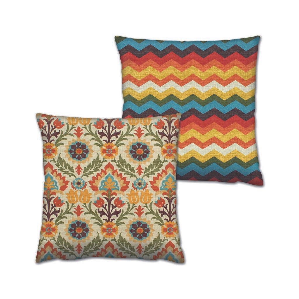 Комплет од 2 перници Aberto Design 43x43cm Шарени