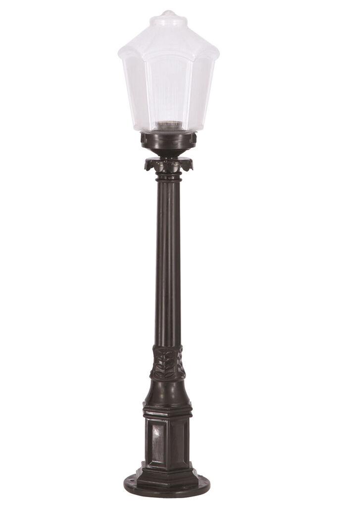 Надворешна светилка Opviq BSU-68197-1BSY-M1-B, 85 см, Подна, IP65, E27, 60W, Црна