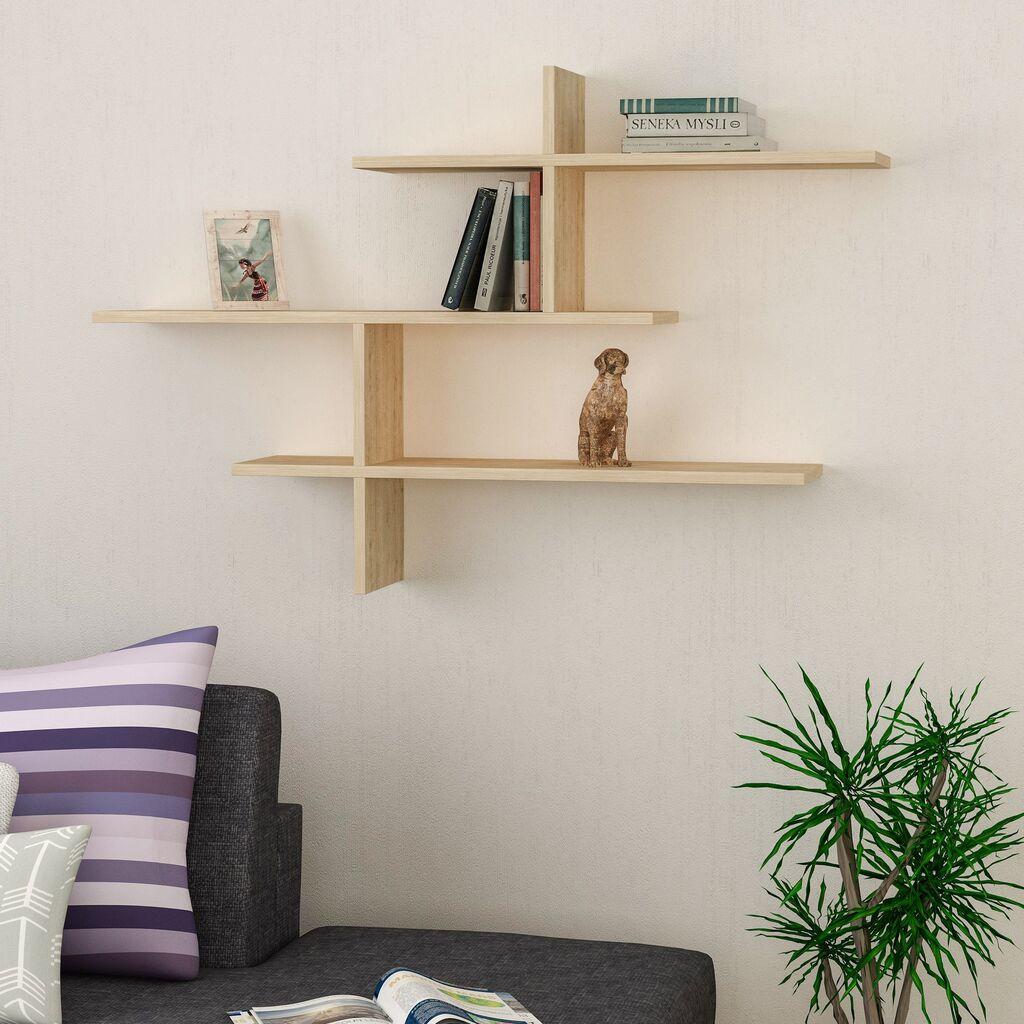 Dzидна полица Hanah Home Leo, беж