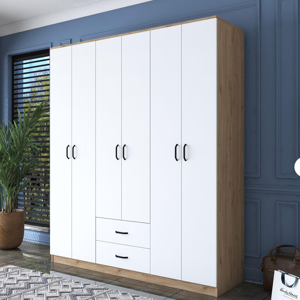 Гардеробер Hanah Home 180x210x51.5cm орев