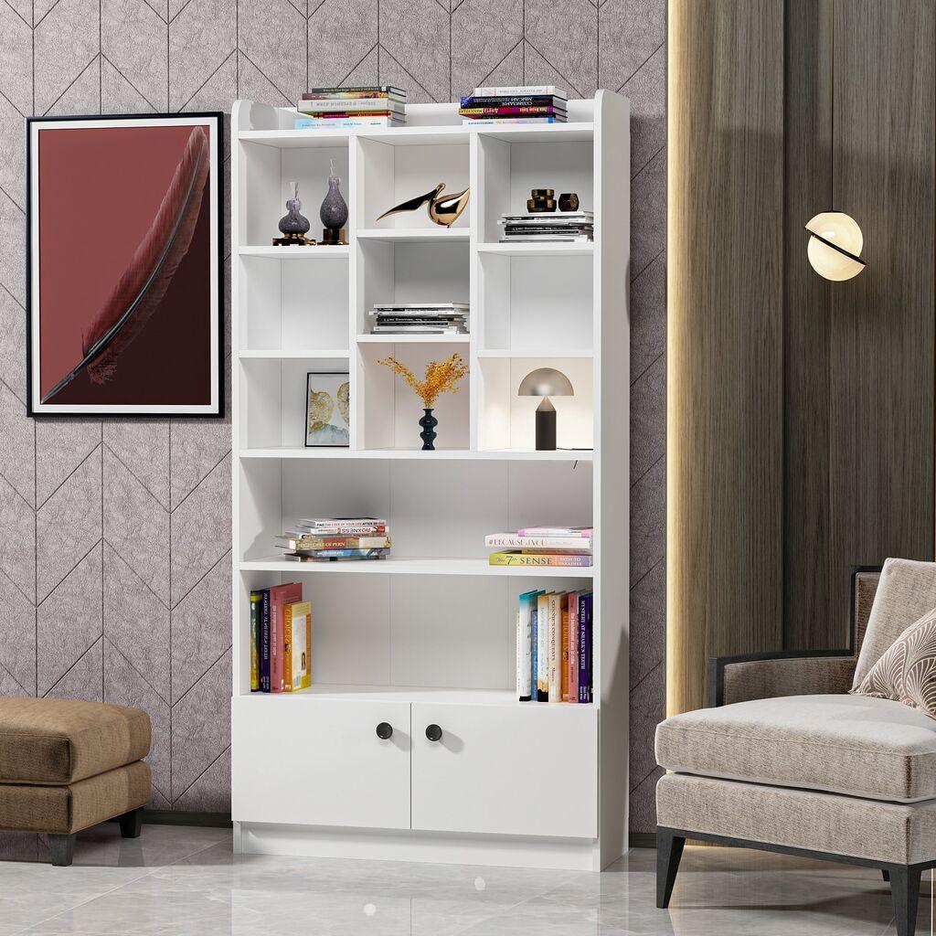 Полица Hanah Home 90x180x30cm бела