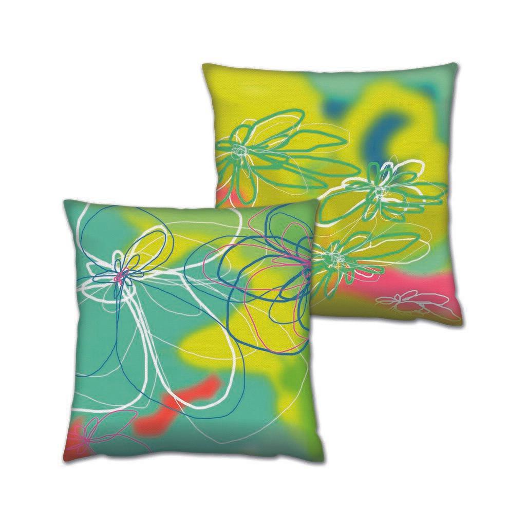 Комплет од 2 перници Aberto Design 43x43cm Шарени
